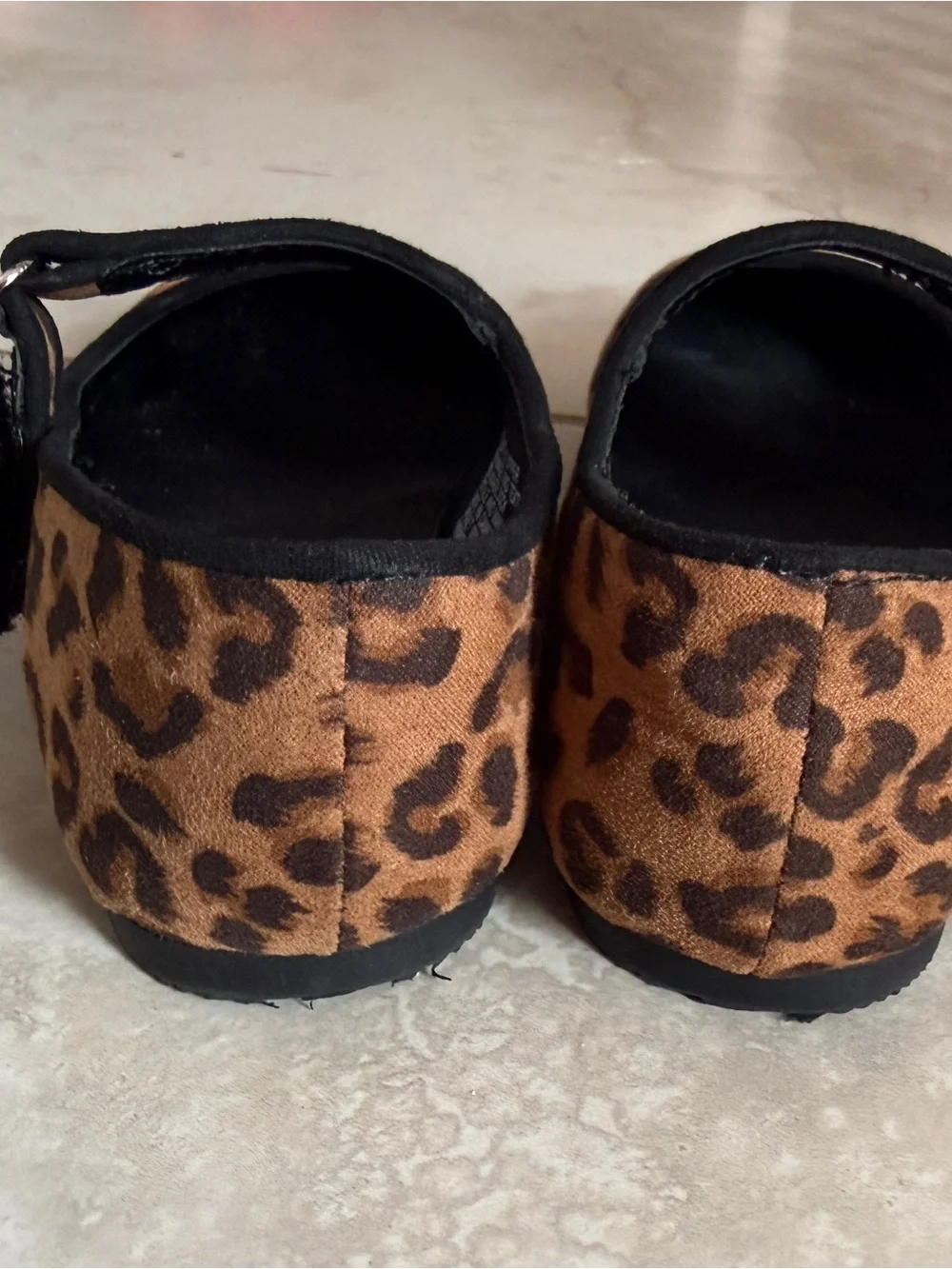 Cat&Jack Leopard Print Mary Jane Flats -
